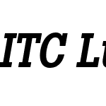 ITC Lubalin Graph Std