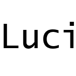 Lucida Sans Typewriter