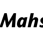 Mahsuri Sans MT Pro