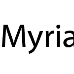 Myriad Web Pro