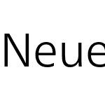 Neue Frutiger Thai Modern