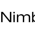 Nimbus Sans Extd D