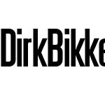 Dirk Bikkembergs Font DirkBikkembergs Font DirkBikkembergs Version