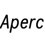 Apercu Condensed Pro