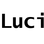 LucidaSansTypewriter