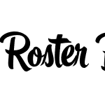 Roster Bold