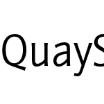 Quay Sans ITC Pro