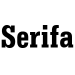 Serifa Bold