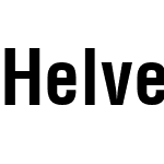 Helvetica Condensed