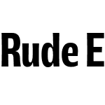 Rude ExtraCondensed