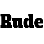 Rude Slab Condensed