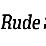 Rude Slab Condensed