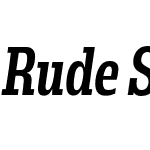 Rude Slab ExtraCondensed