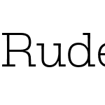 Rude Slab SemiWide