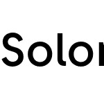 Solomon Sans