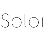 Solomon Sans