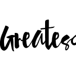 Greatesque Brush Script