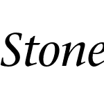 Stone Serif ITC Pro