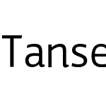 Tanseek Sans