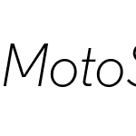 Moto Sans