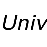 Univers LT Pro