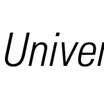 Univers LT Pro