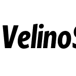 Velino Sans Condensed