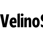 Velino Sans Condensed