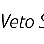 Veto Sans