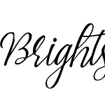 Brightside Typeface