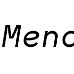 Menoe Grotesque Pro Italic