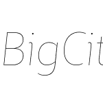 BigCity Grotesque Pro 10