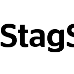 Stag Sans LC TT Medium