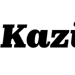 KazimirText Black