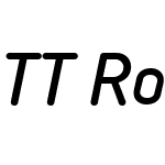 TT Rounds Neue Condensed