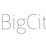 BigCity Grotesque Pro 10