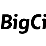 BigCity Grotesque Pro