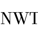 NWT Bodoni