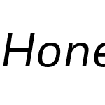 Honeywell Sans Web