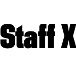 Staff X Condensed