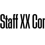 Staff XX Condensed