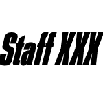 Staff XXX Condensed