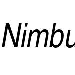 Nimbus Sans Cond L