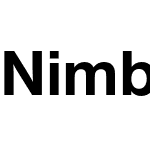 Nimbus Sans Novus