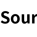 Source Han Sans CN Bold