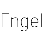 EngelNewSans