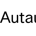 Autaut Grotesk