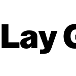 Lay Grotesk