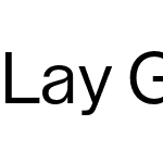 Lay Grotesk