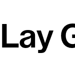 Lay Grotesk